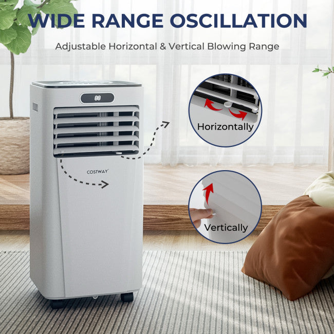 Chairliving 3-in-1 Portable Air Conditioner 10000BTU Air Cooler Fan with 24H Timer Function and Remote Control