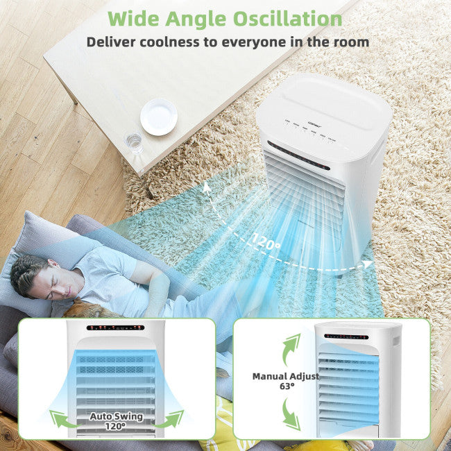 Chairliving 3-in-1 Portable Evaporative Air Conditioner Air Cooler Fan with 3 Wind Modes and 3 Fan Speeds