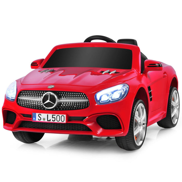 12V Licensed Mercedes-Benz SL500 Battery Powered Vehicle Electric Car â€“  Chairliving