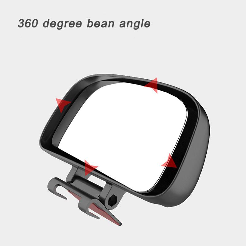 3R Flexible 360 degree Adjustable 2 Way Blind Spot Mirror Round