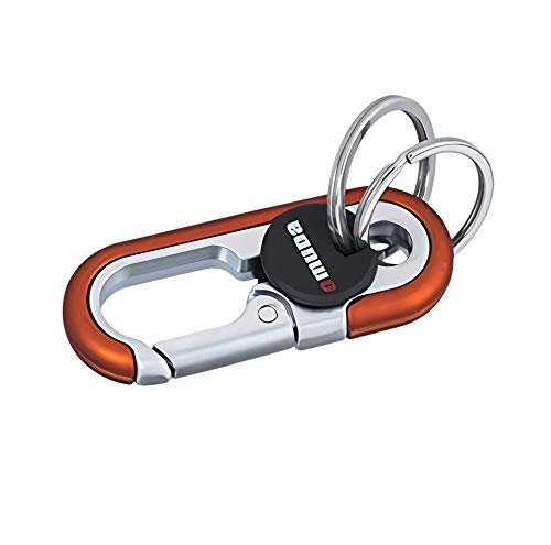 Antique Hook Locking Metal Key chain for Bike,Car & Gifts key ring M- -  caroxygen