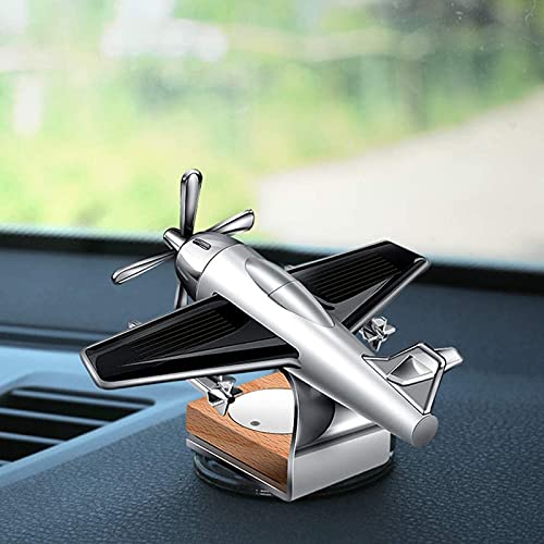 Can Turn When There Is Sunlight Solar Energy Airplane Car Perfume  Decoration Interesting Car Ornaments Interior Decorations Toys Desktop  Ornaments, Wish