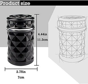 CarOxygen - Ashtray Portable Ashtray with Colorful LED Light Smokeless -  caroxygen