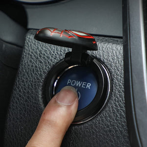 Car Interior Engine Ignition Shield Start Stop Push Button Switch Button  Cover Trim Sticker 3D Car Interior Accessories - AliExpress