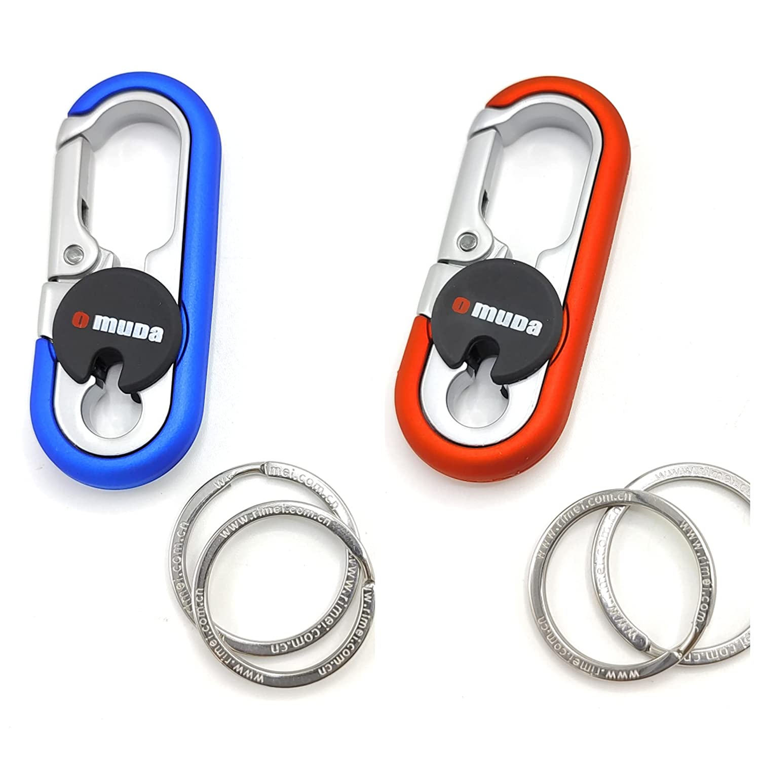 Virom Steel Key Ring,Car Keychain Clip Key Ring Hook Keychain