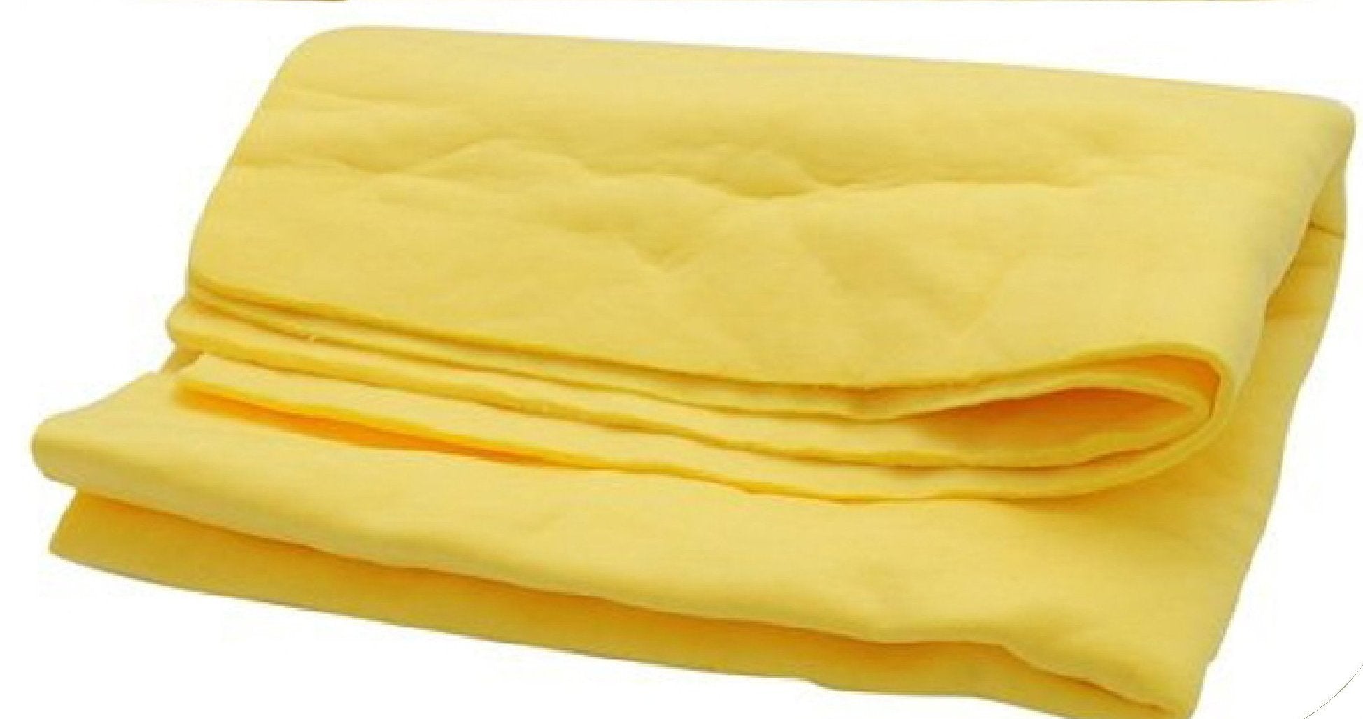 Unique Bargains Absorbent Synthetic Drying Chamois Towel Car Auto Wash  Cleaning Cloth 17x12.6x0.08 Yellow : Target