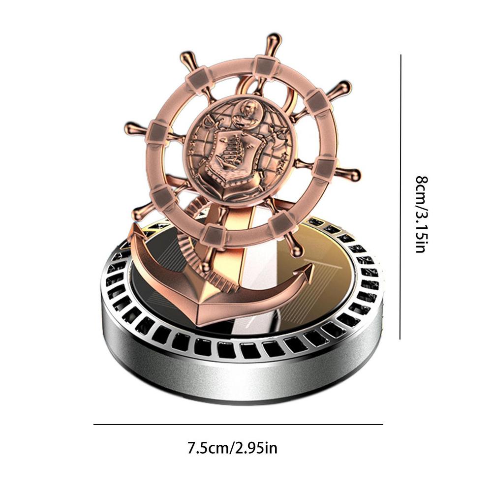 Rotating Umbrella Solar Car Aromatherapy Artwork, Car Air