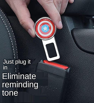 Car Safety Seat Belt Buckle Insert Clip Plug Extender Alarm Stopper  Eliminator