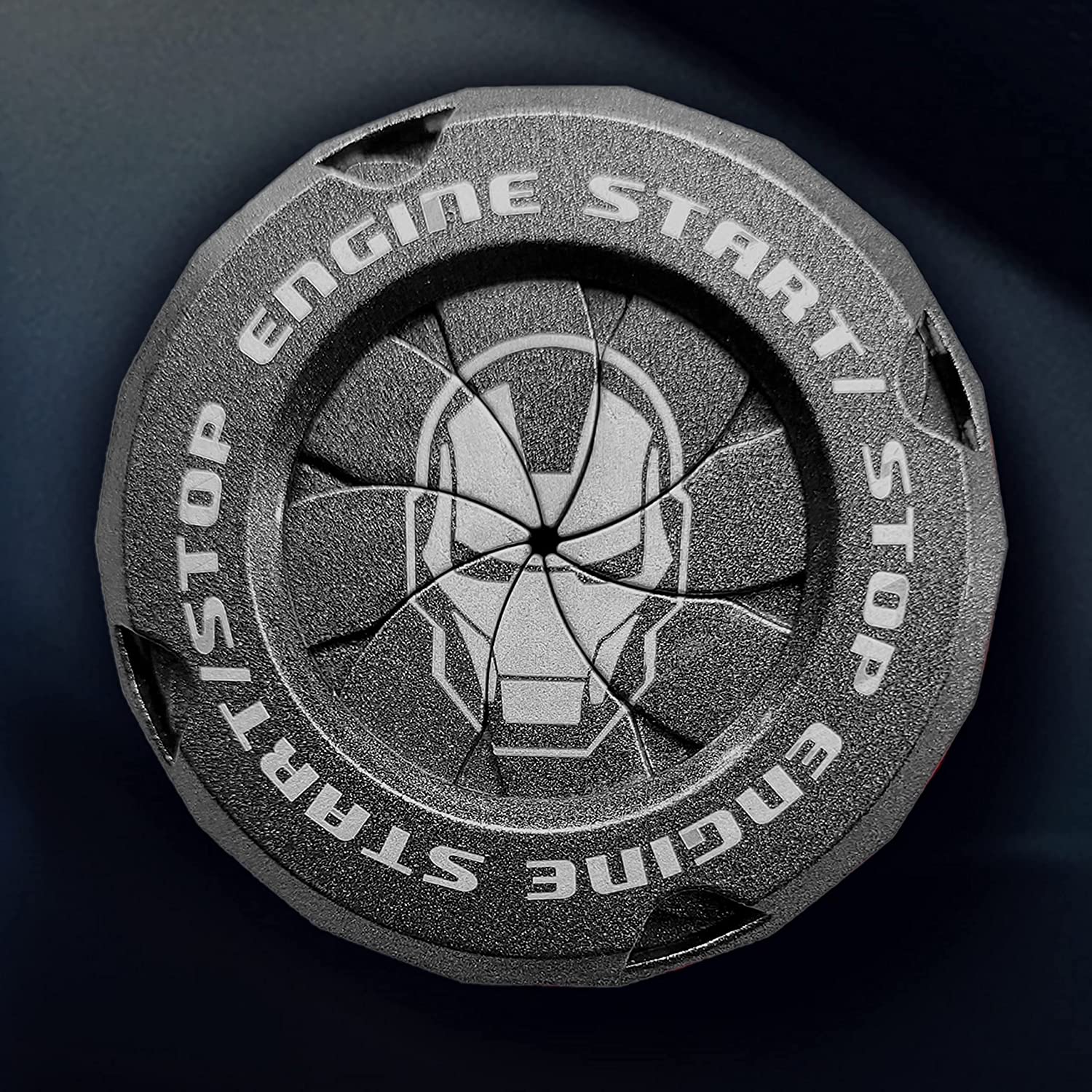 Free STL file Car Engine Start Button Cover Iron Man 🚗・3D