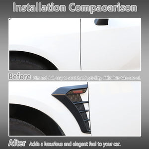 Universal Car Fender Side Vents ABS Compatible Fender Stickers