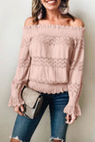 Online-clothing-flounce-design-dusty-pink-blouse