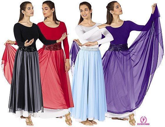 Eurotard 39768 Single Handkerchief Skirt/Top - Adult