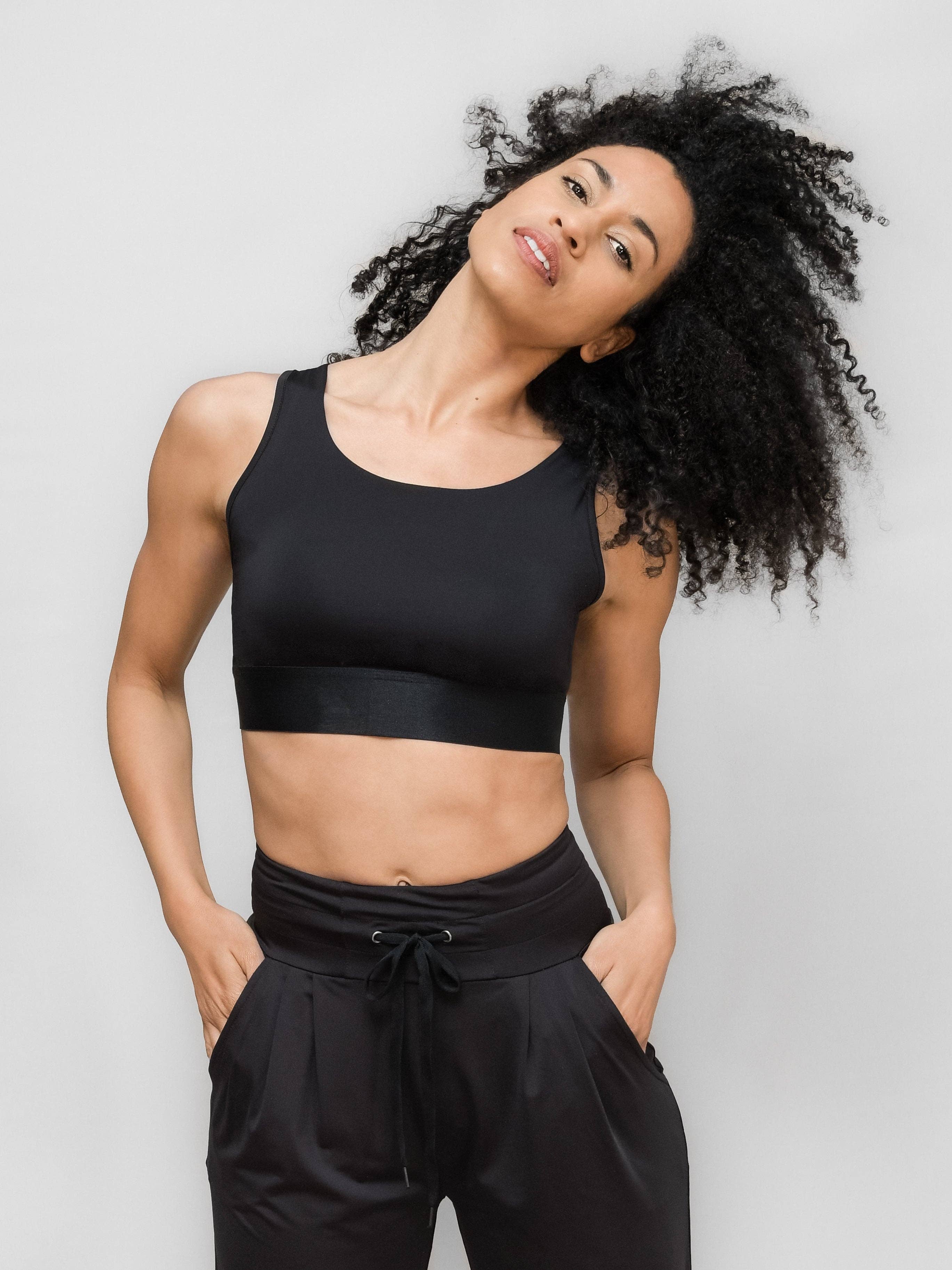 Bodycare Sports Bra Thin Strip - 1608 Crop Top