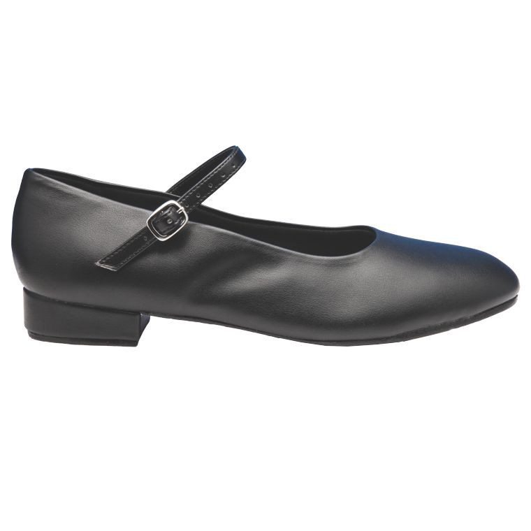 black dress shoes 1 inch heel
