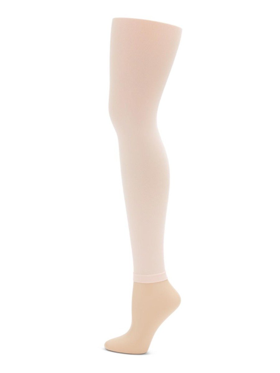 Capezio Girl's Footless Tight w Self Knit Waist Band