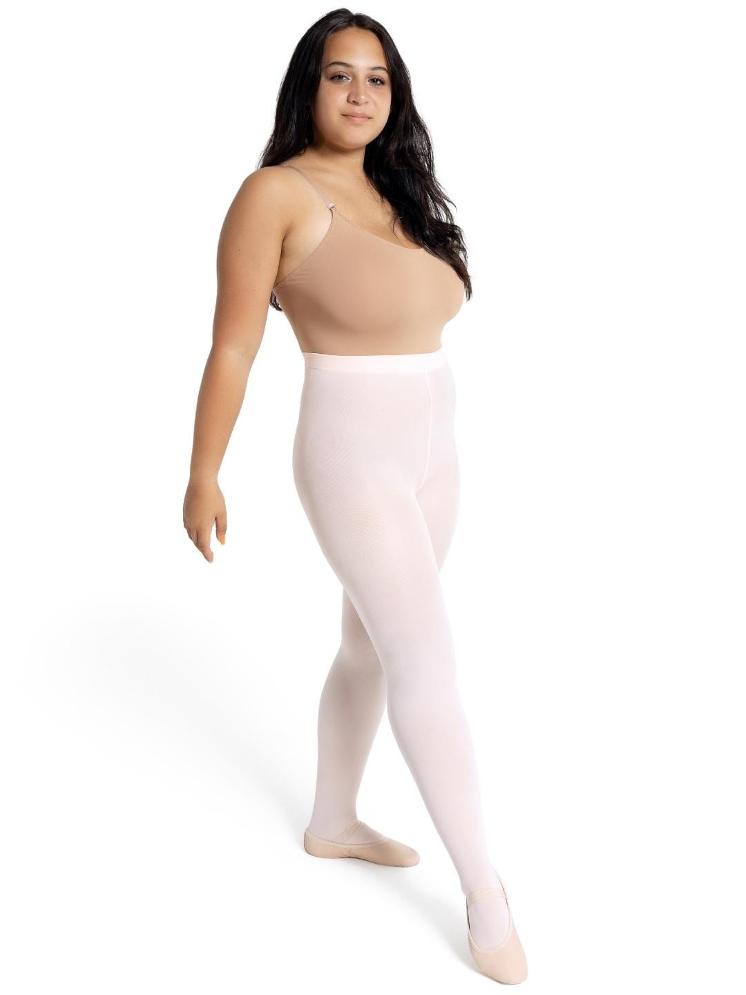 Footless Tight w Self Knit Waist Band 1917 – Onstage Dancewear & Accessories