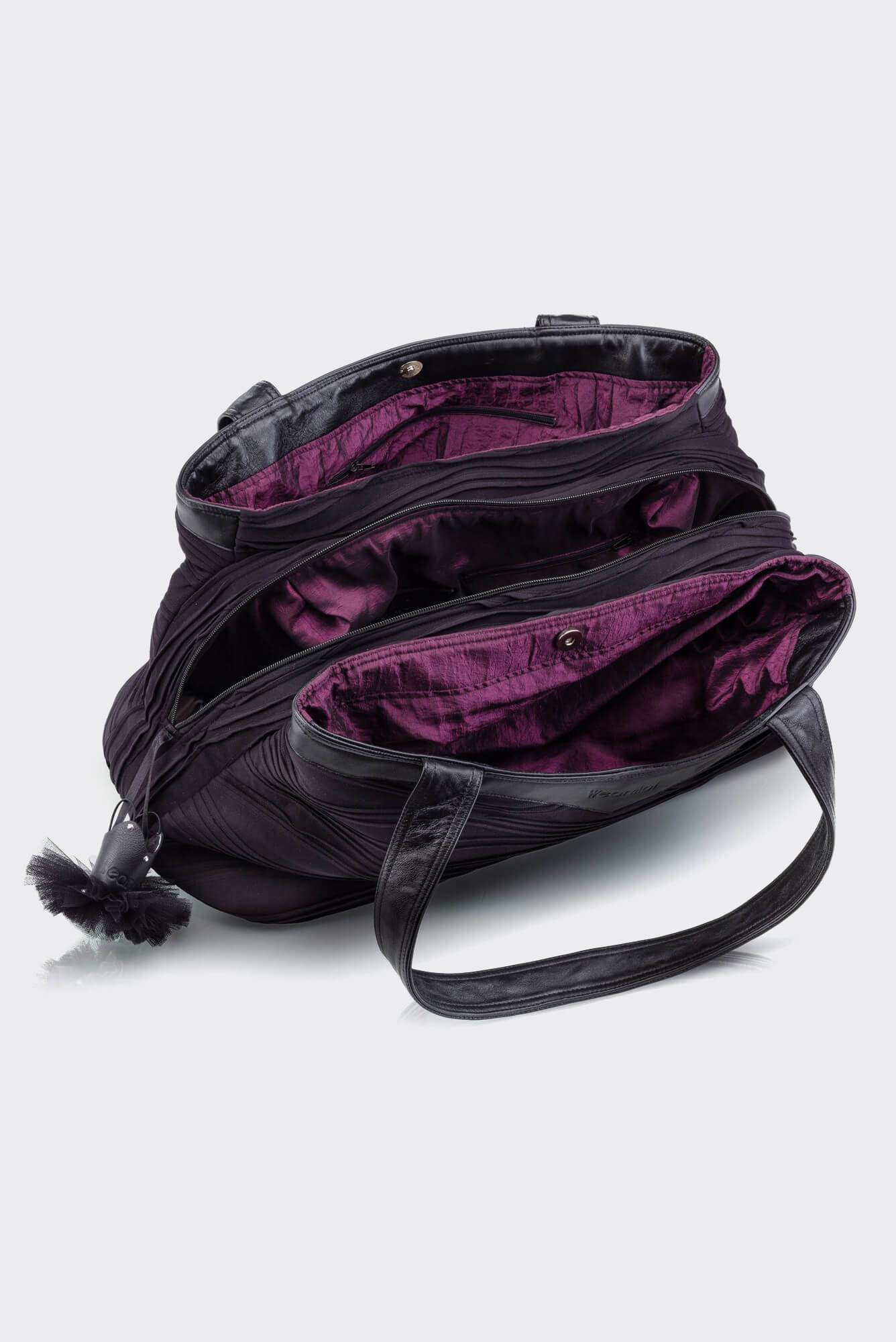 multi compartment dance bag