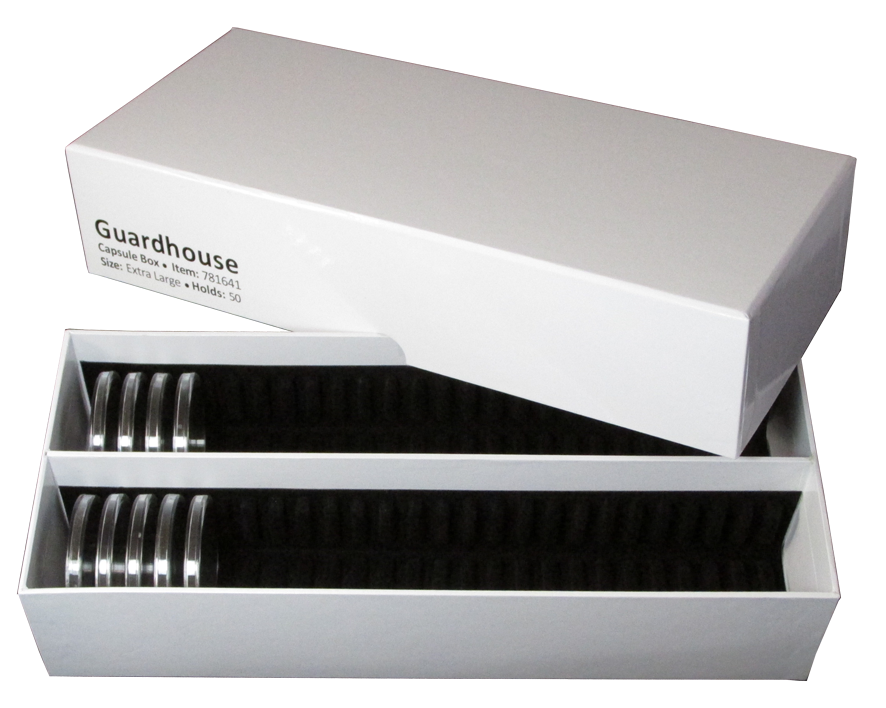 Guardhouse Double Row XL Coin Capsule Box
