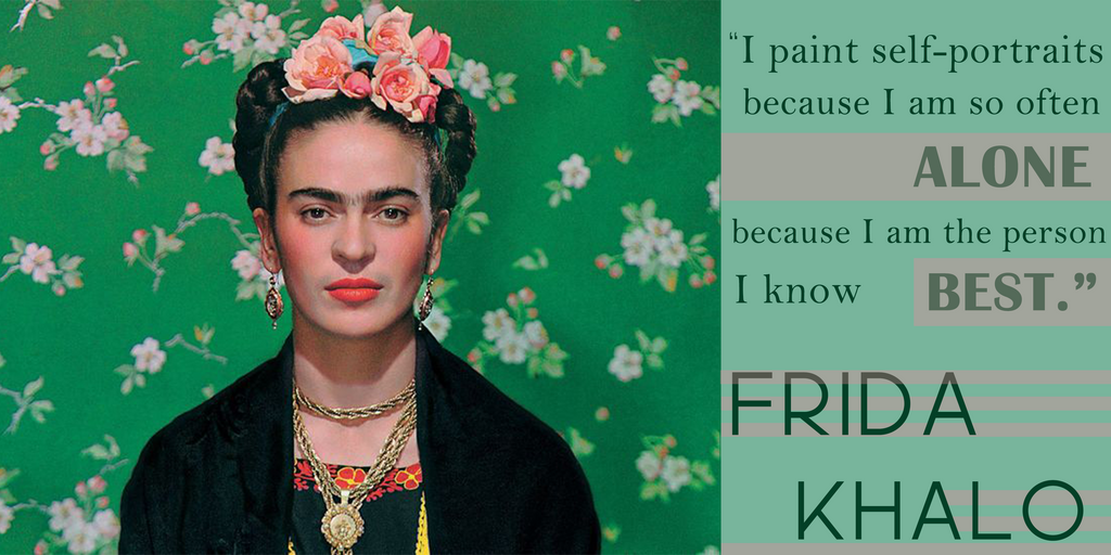 Frida Kahlo quote banner