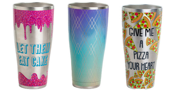 STAINLESS STEEL TUMBLERS