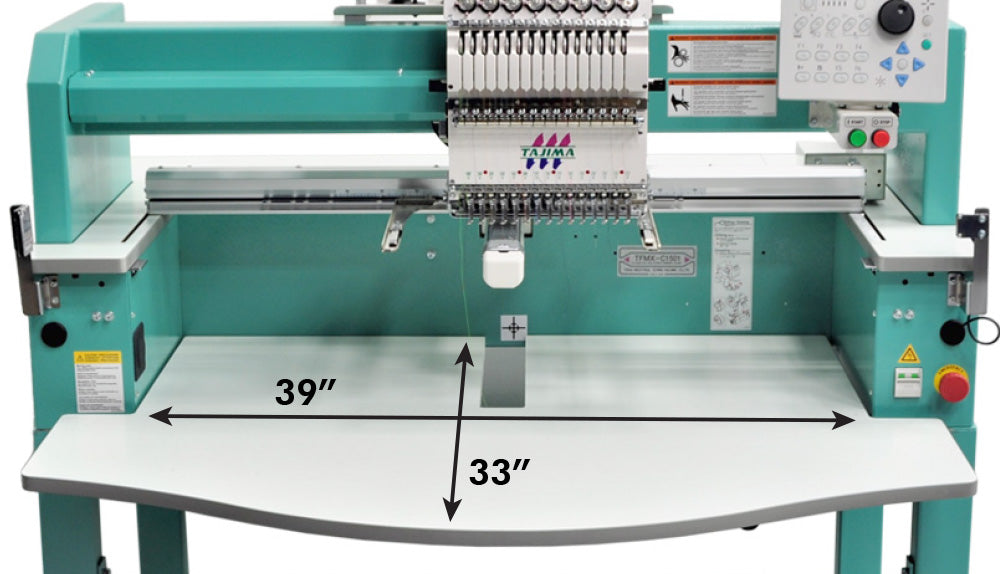 Tajima TFMX-C1501 Stretch (Single Head Embroidery Machine 