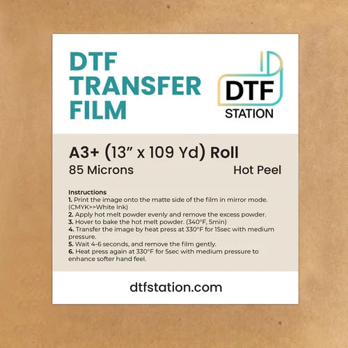 DTF Kodak Transfer Film A3+ 13 x 19 COLD Peel