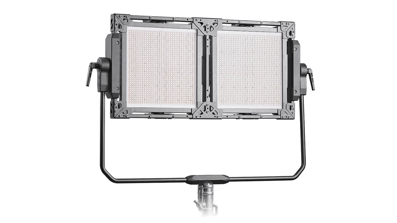 GODOX AB02 Bracket holding together two KNOWLED P600bi Panels