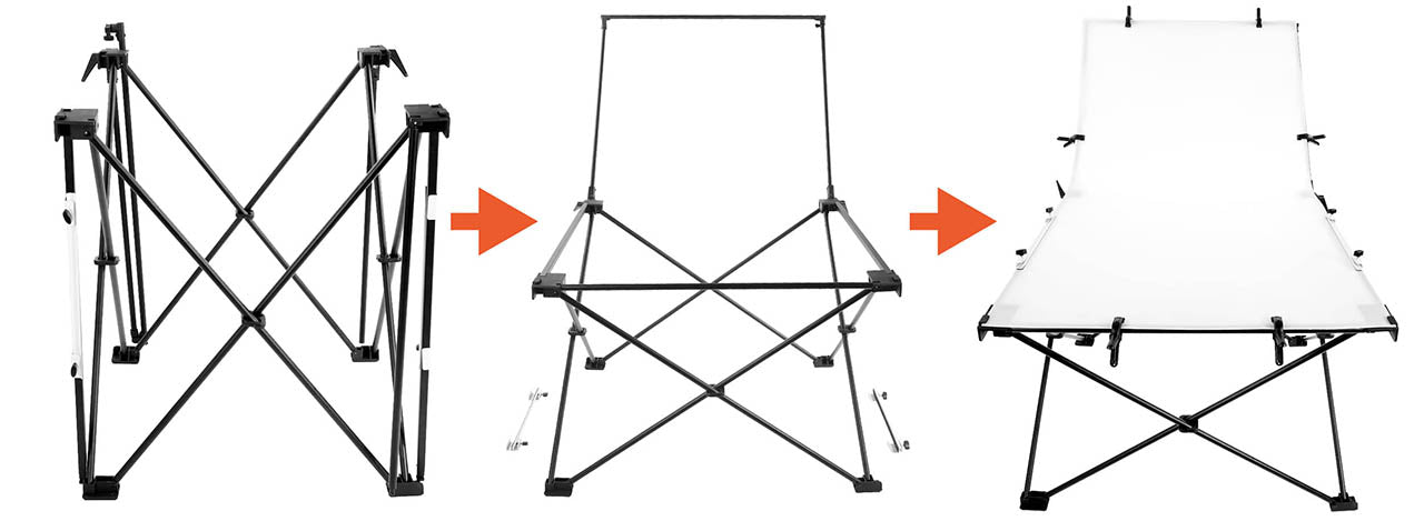 Godox FPT100 Three-Step Assembly