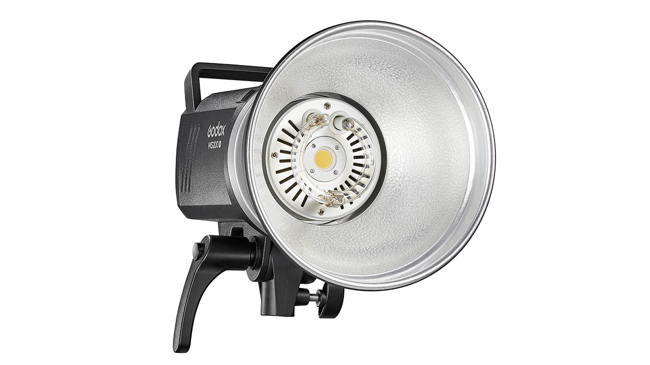 The Godox MSV Series feature an LED Modelling Lamp