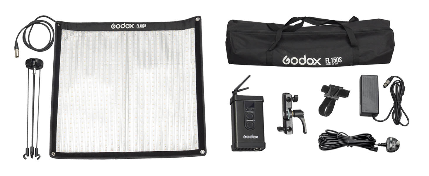 GODOX FL150S Foldable LED Panel Box Content