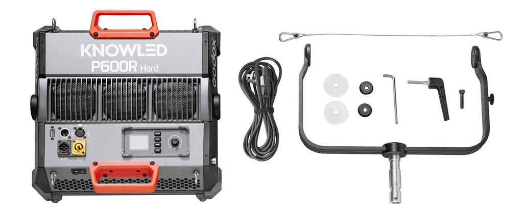 Godox KNOWLED P600R-Hard Box Content