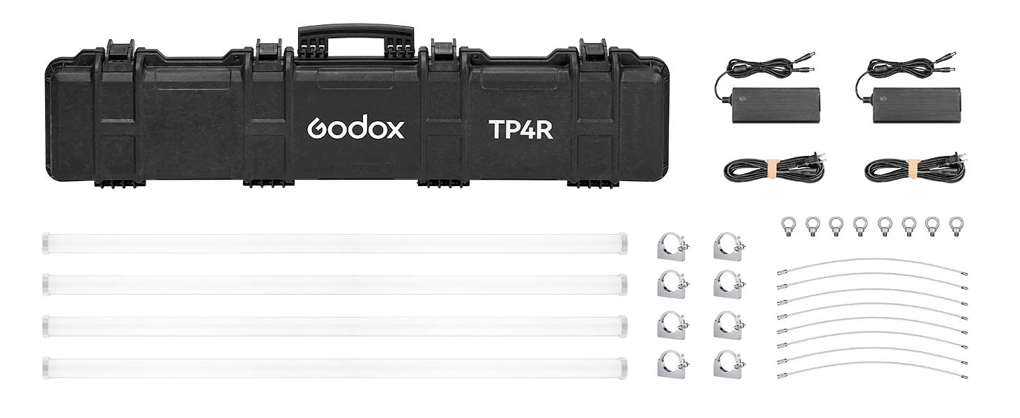 GODOX KNOWLED TP4R Pixel Tube K4 Kit Box Content