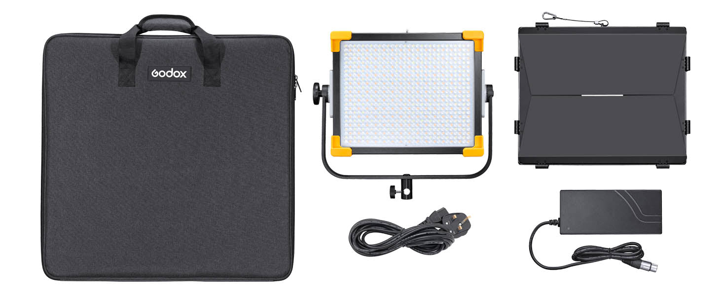 Godox LD75R RGB LED Light Panel Box Content