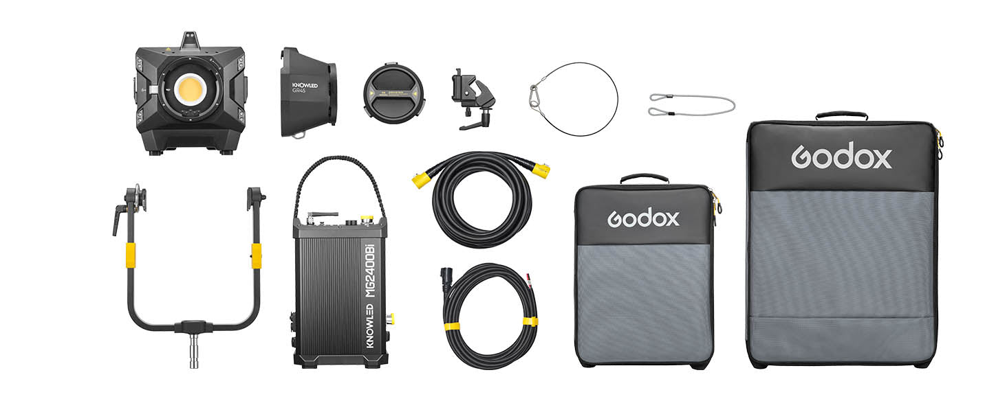 GODOX MG2400Bi K1 Kit Box Content