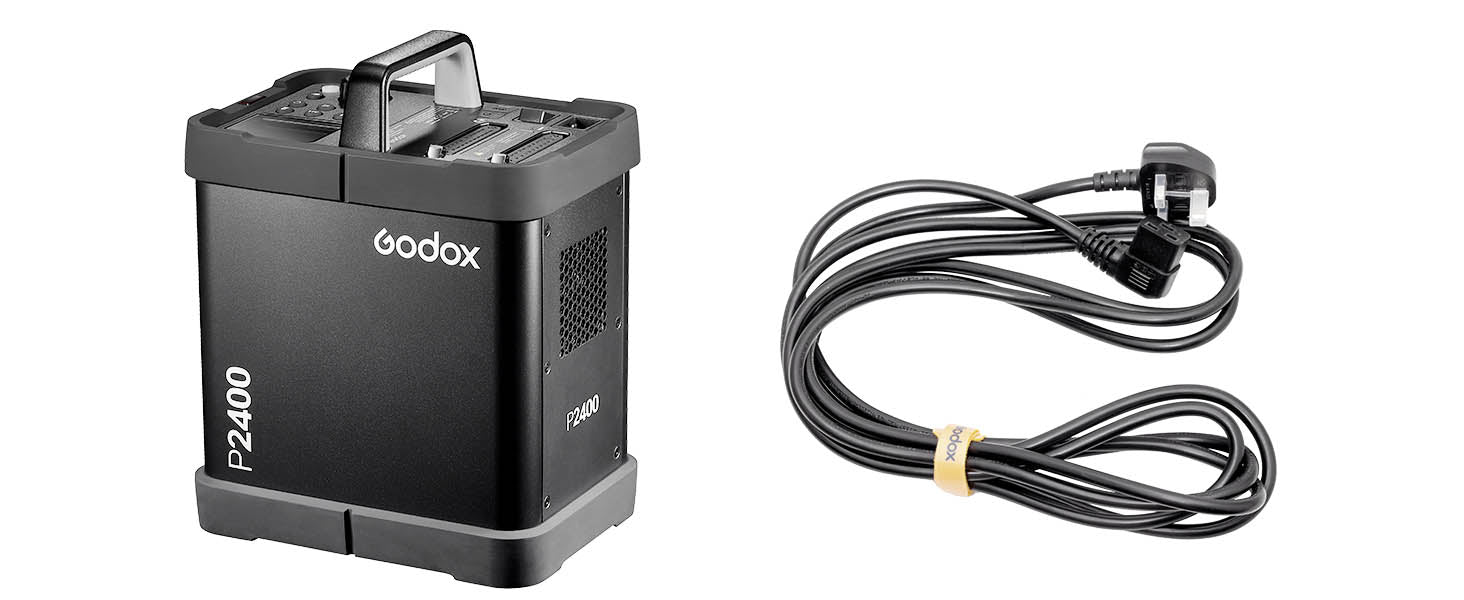 Godox P2400 Flash Pack Box Content