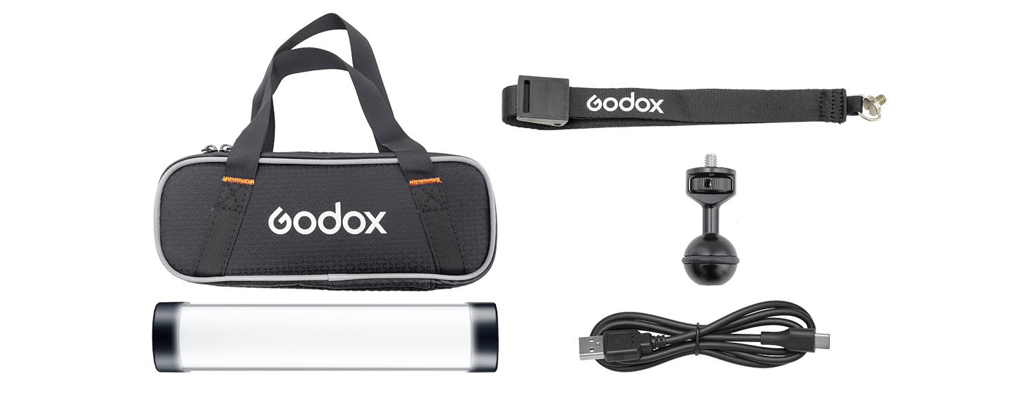 GODOX WT25D Daylight LED Dive Light Box Content