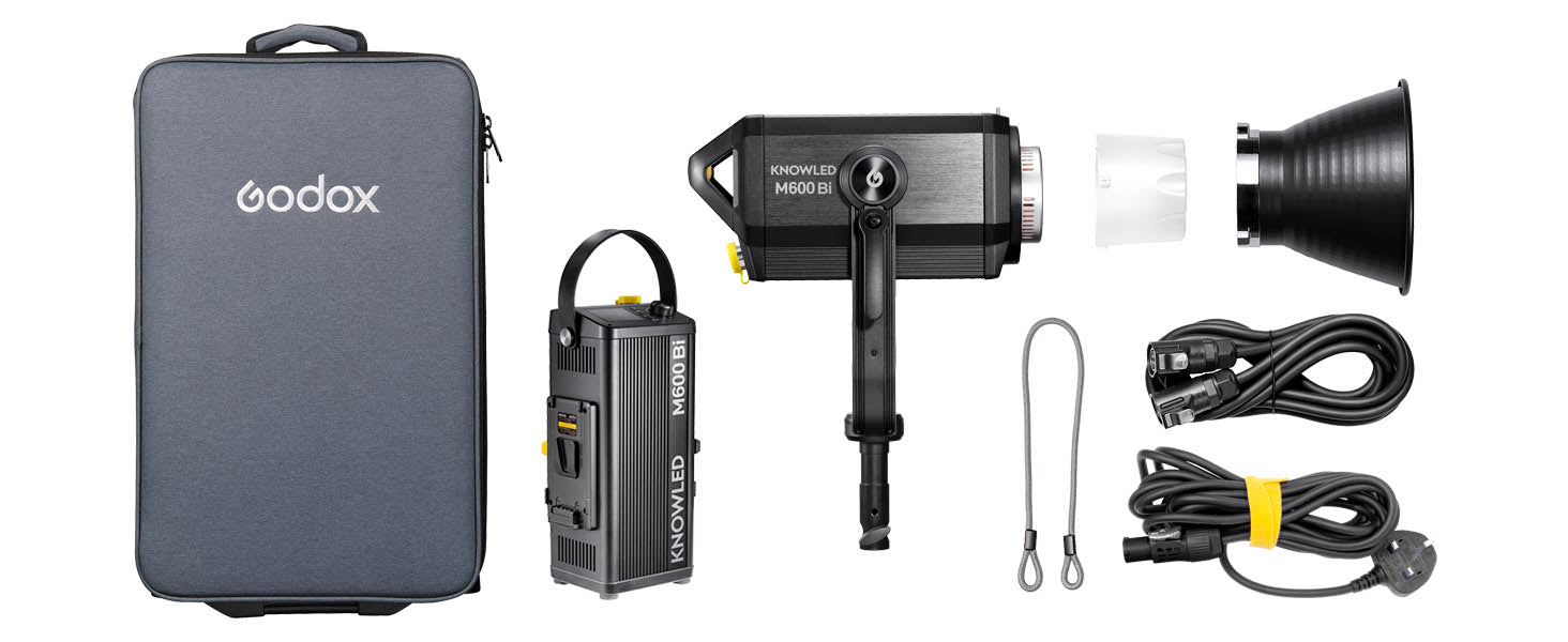 GODOX KNOWLED M600BI Box Content