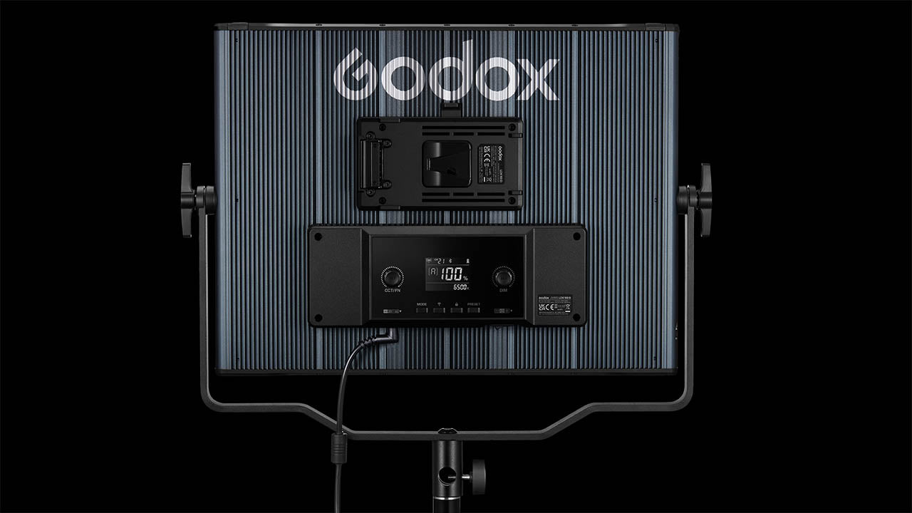 Godox LDX100bi's Metal  Back Panel