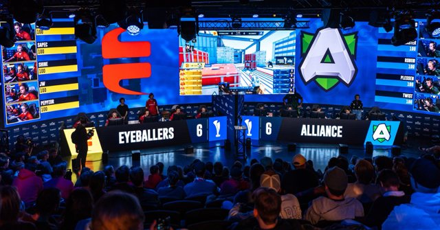 " Obsbot Tail Air PTZ cameras are the heart of an esport game match in Svenska Cupen 2023."