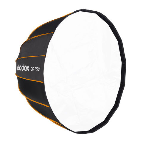 QR-P90 Quick Release Deep Parabolic Softbox (Bowens S-Type Fitting)