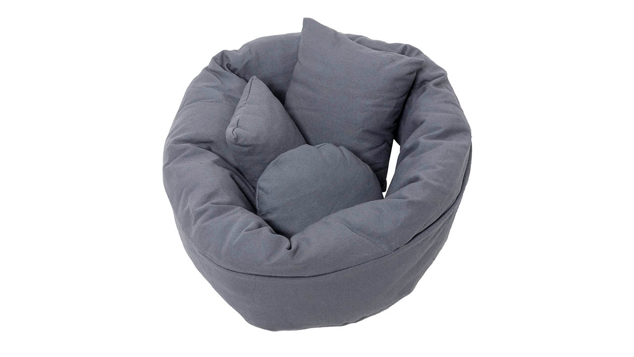 Pixapro 4-Piece Donut Baby-Poser Pillow Set