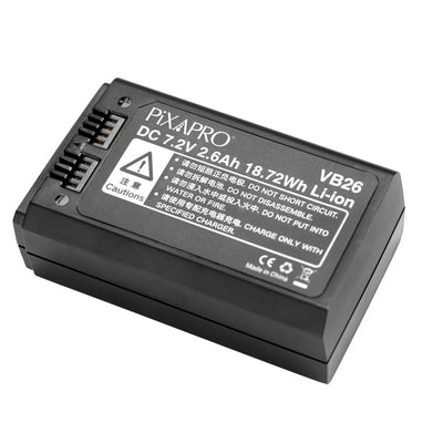 7.2V Li-ion Replacement Battery For GIO1,  Li-ION580III, V1, V860III (GODOX VB26)