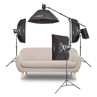 PIXAPRO LED200D MKIII 4-Point E-Commerce Product Photography & Video Kit