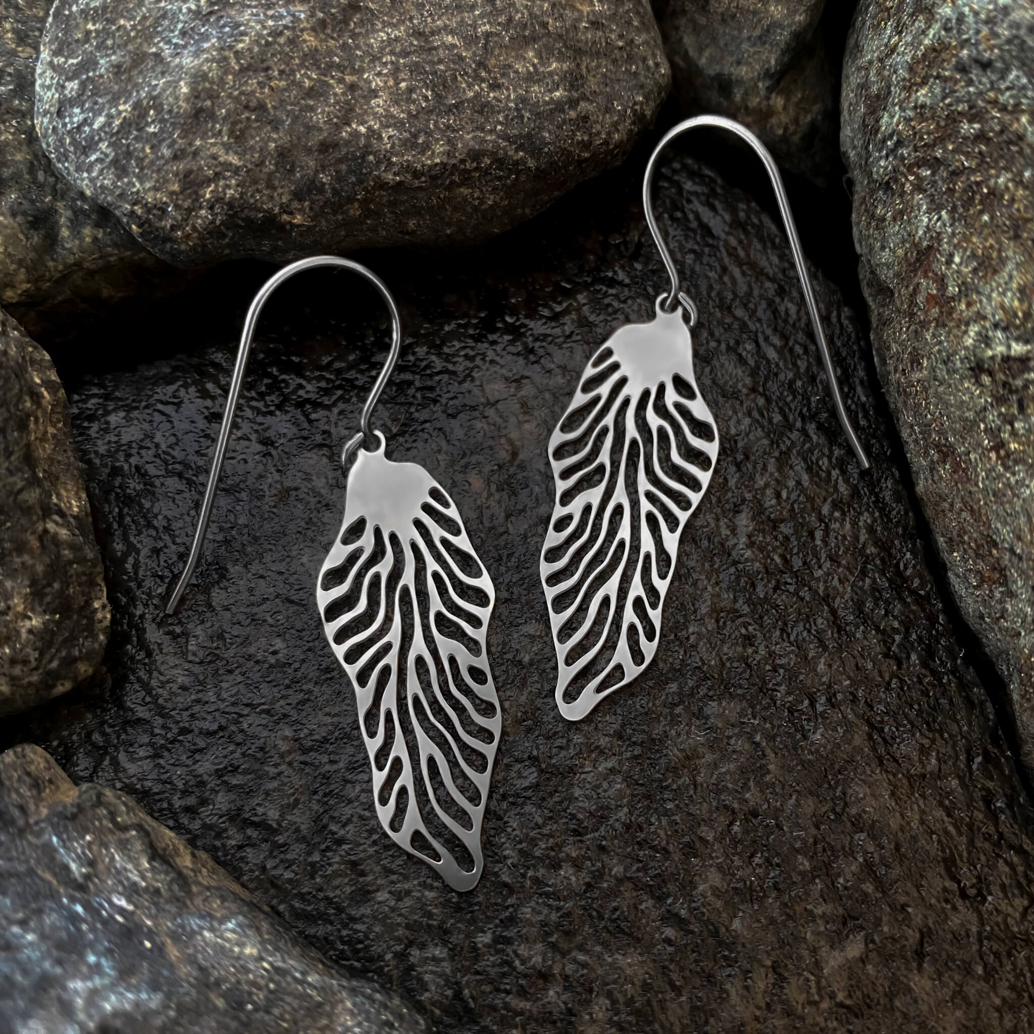 Alluvial Earrings - 4 (Stainless)