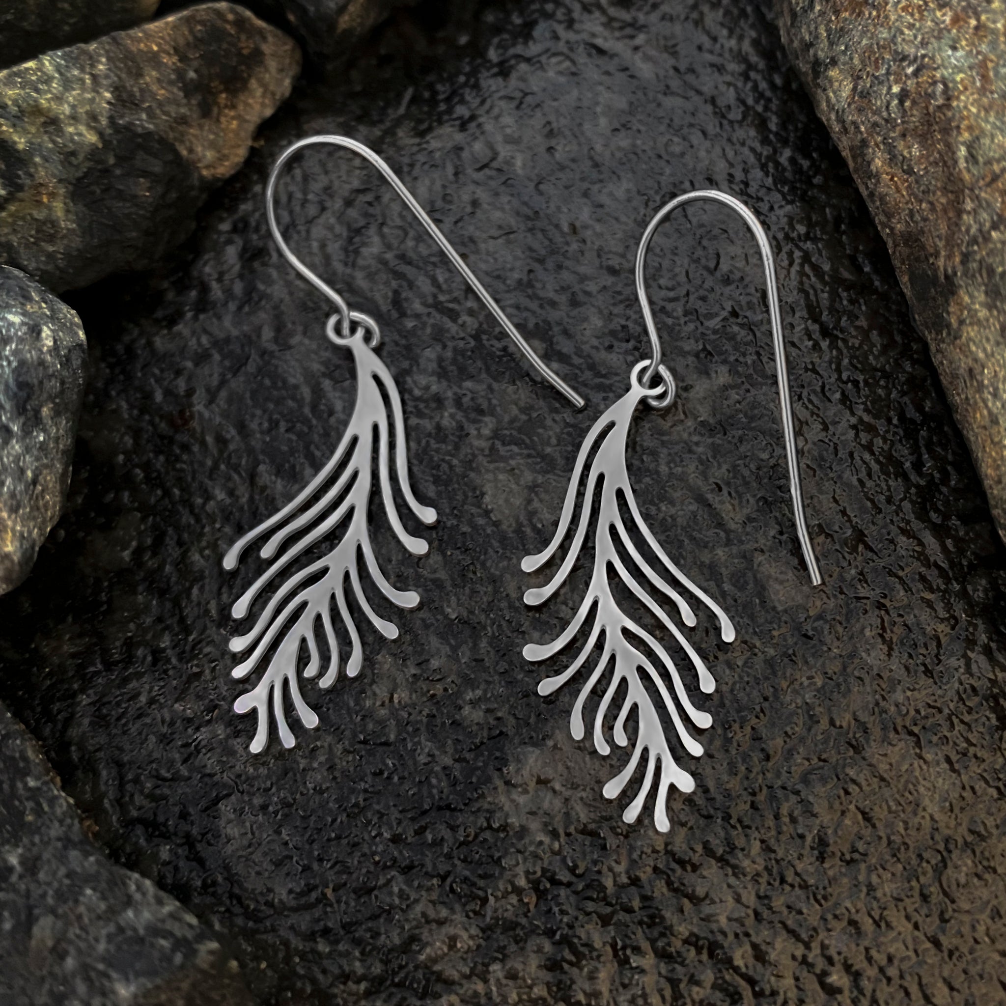 Plume Earrings - 1 (Stainless)