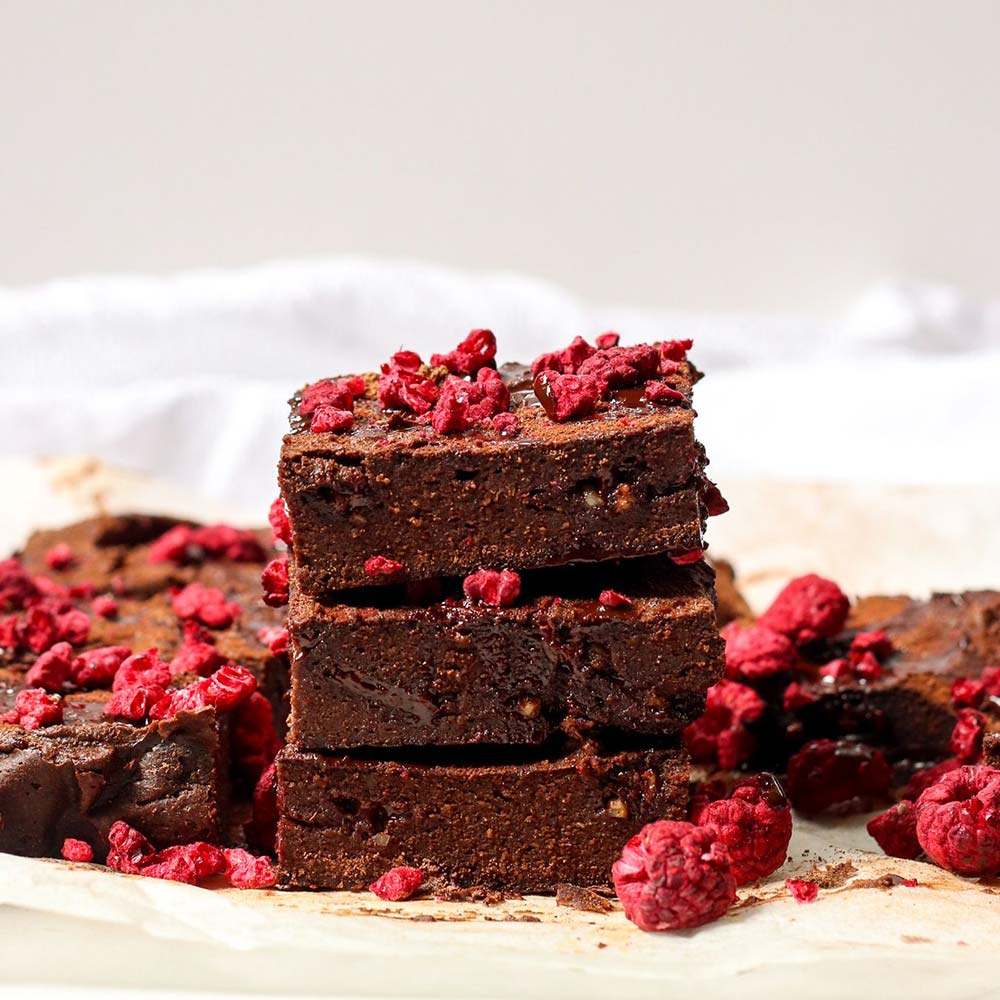 Kiwi Quinoa Chocolate Brownie