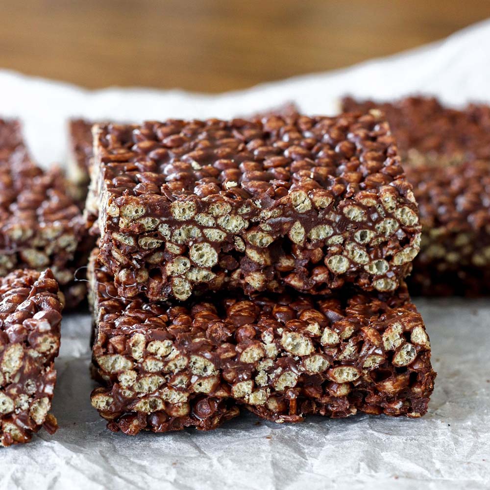 Kiwi Quinoa Chocolate Crispies