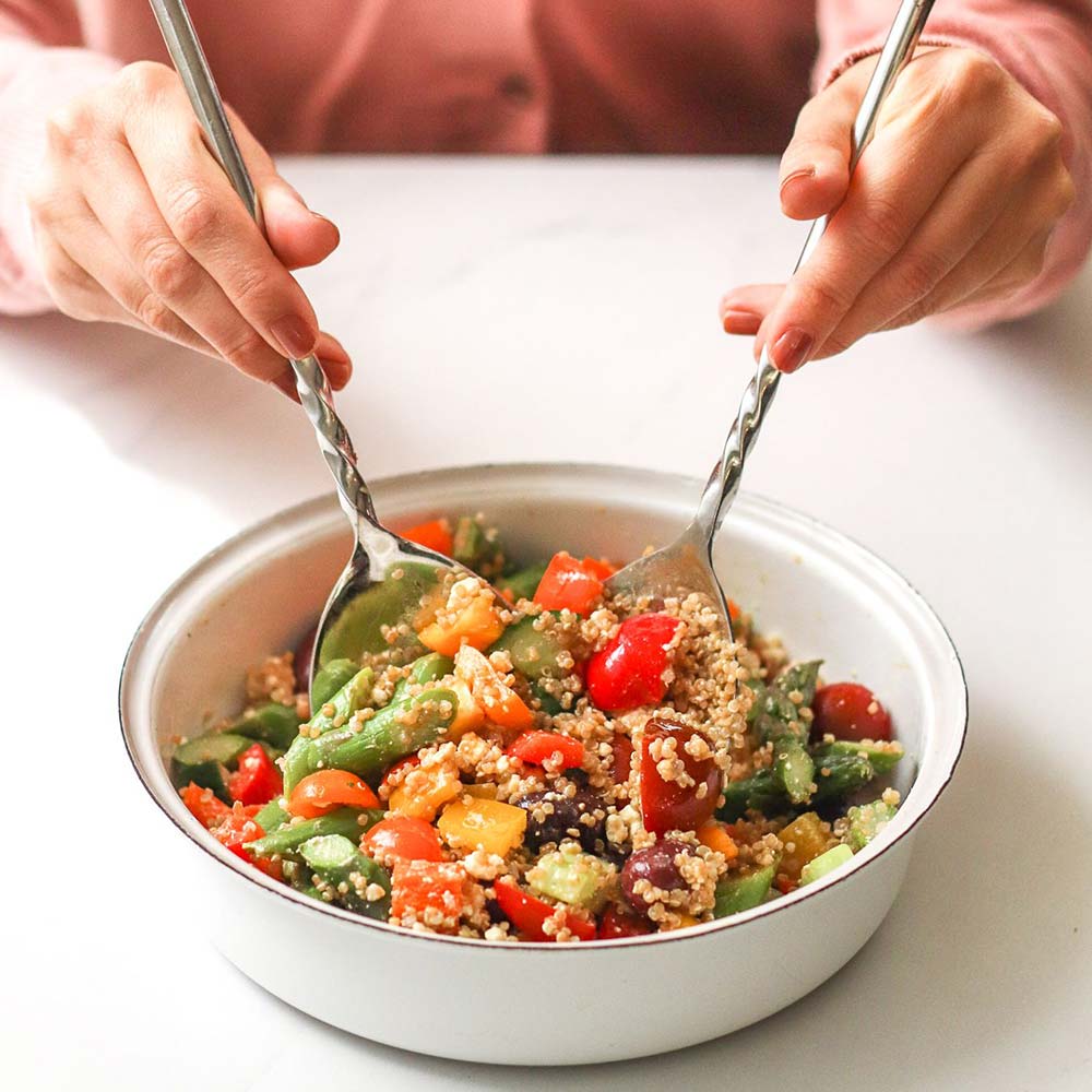 Quinoa Greek Salad