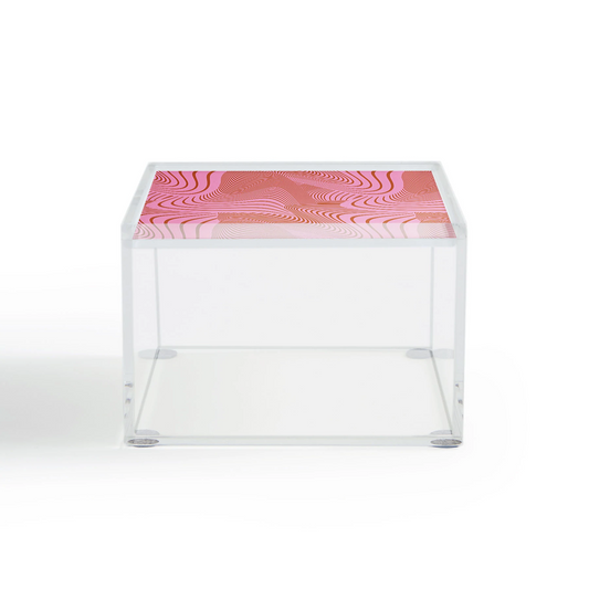 Sayulita Pink Acrylic Tray  Geometric Living – geometric living