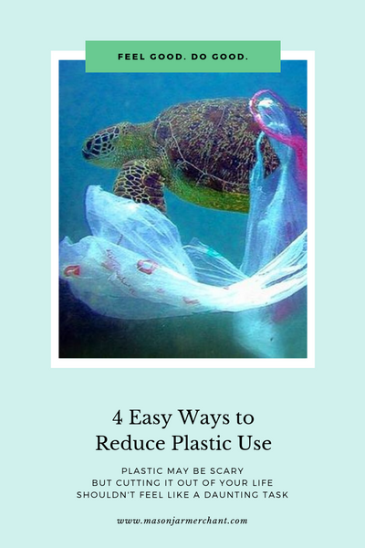 4 Easy Ways to Reduce Plastic Use